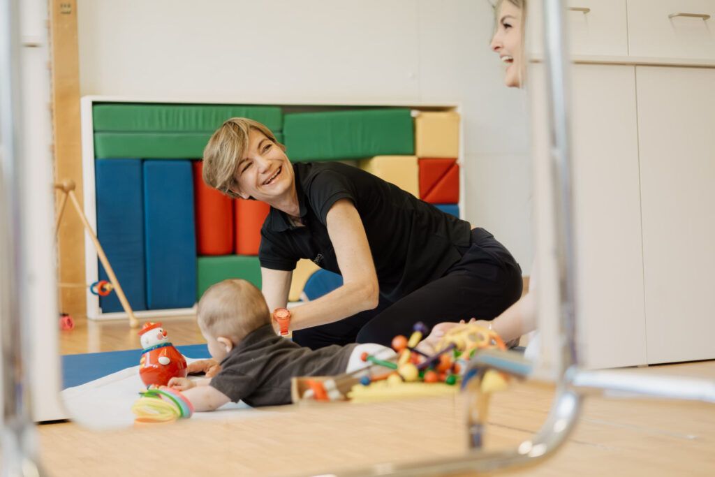 Ausgebildete Kinderphysiotherapeutinnen bei Dreivital Schweiz in Heerbrugg
