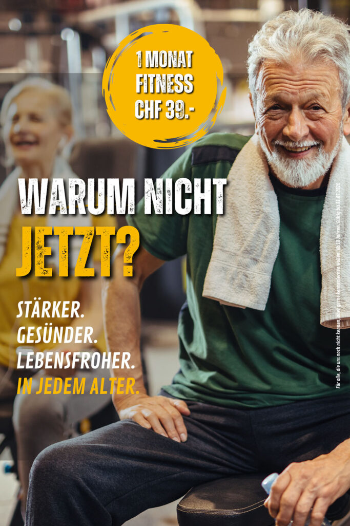 Dreivital Heerbrugg Fitness Aktion Sommer 2026